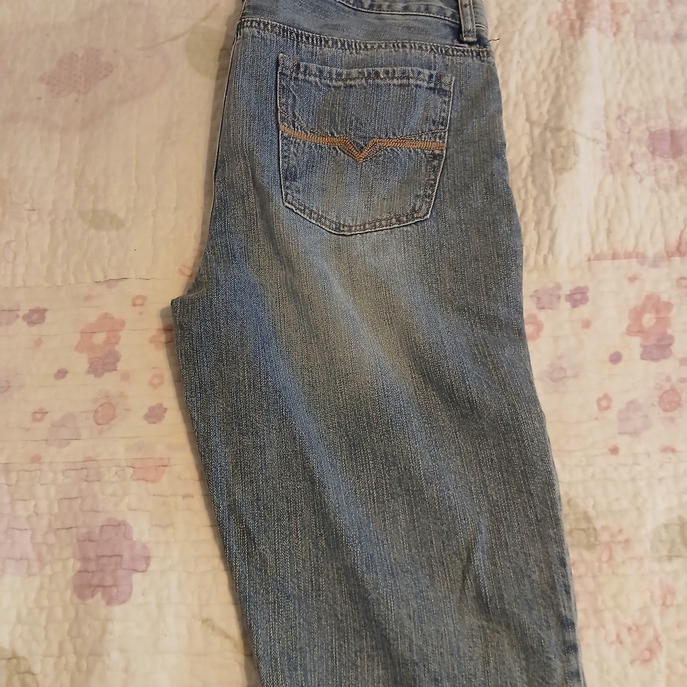 Guess Boys Distressed Blue Jeans - Picture 3 of 8